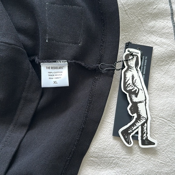 THE REGULARS, Textured and Ribbed Tee, Size XL, NWT - Picture 6 of 6